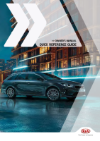 Kia Ceed - Quick reference quide 2020 EN 